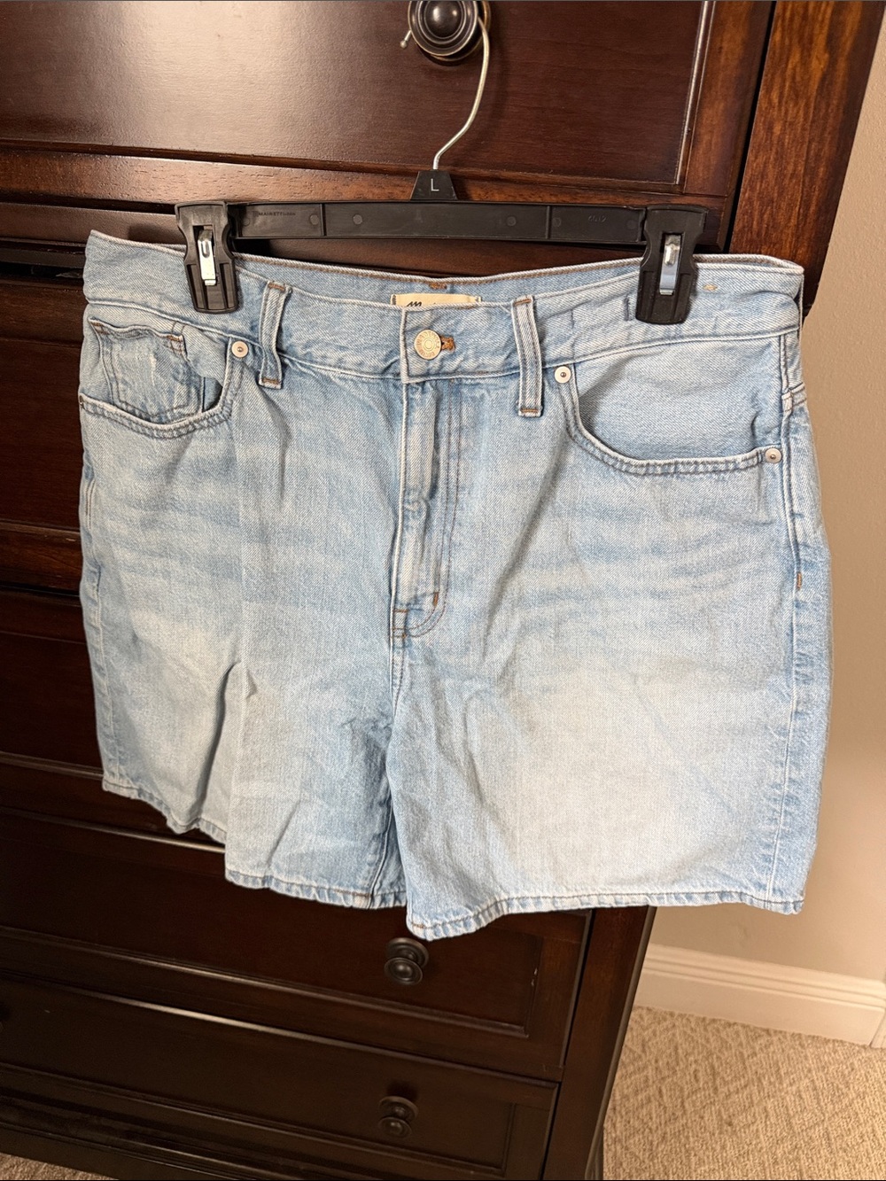 Madewell Baggy Jean Shorts